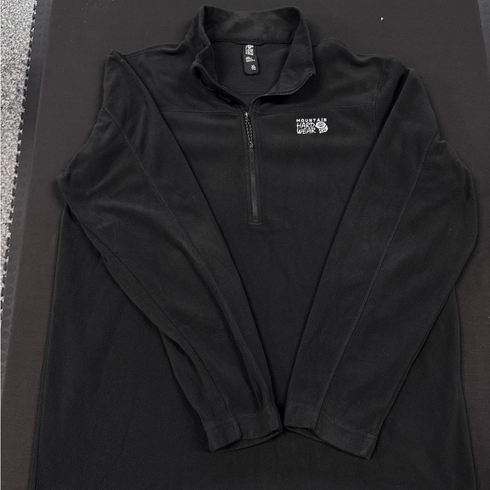 Mountain Hardwear Black Zip-Up Fleece - Picture 2 of 3